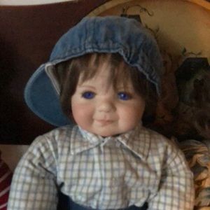 Porcelain lifelike doll